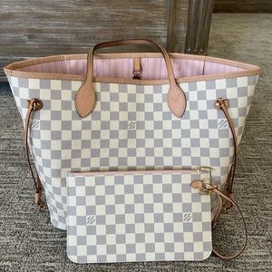 Louis Vuitton Neverfull MM Azur